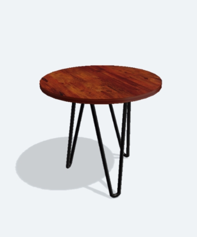 Meuble table de chevet. Meuble 3D dessiné avec l'application Moblo